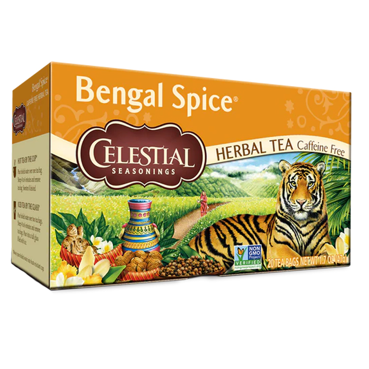 Celestial Seasonings Bengal Spice Infusion 20 Tea Bags